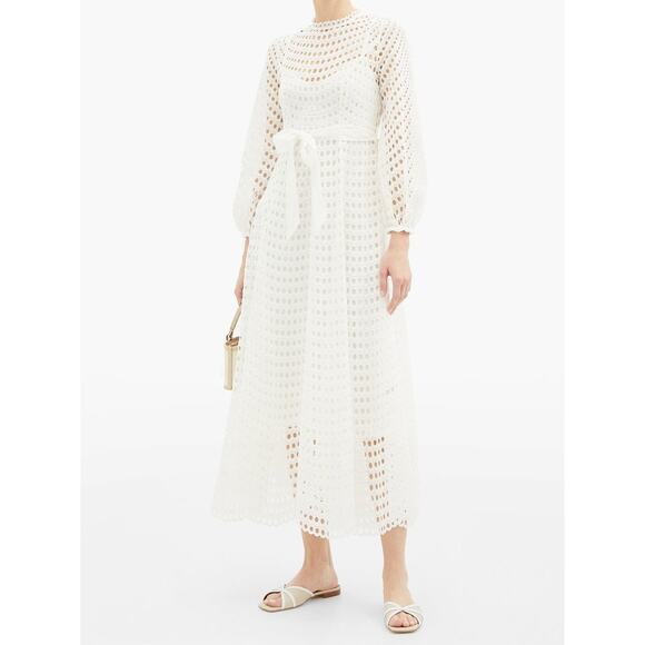 chinese dress ladies Alexis' Dynasty Dress - Ivory White main image 0